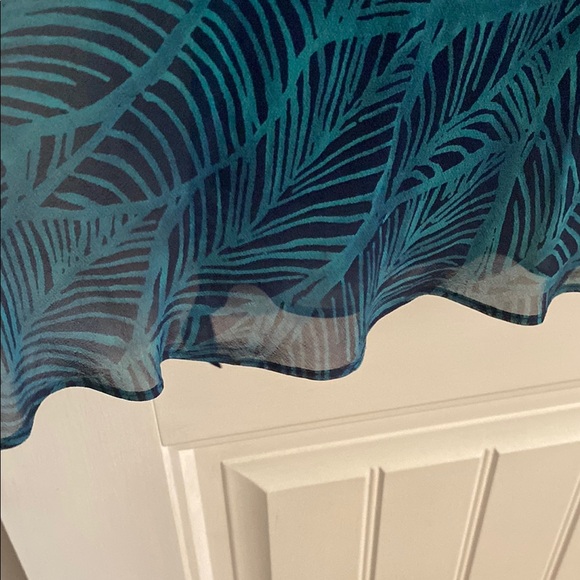 Express Blue A-Line Maxi Skirt for Cocktail - Picture 4 of 6